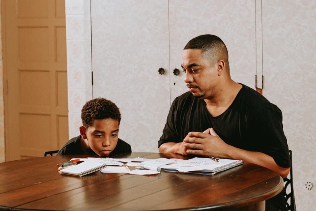 Parent-looking-for-ways-to-help-child-overcome-procrastination-with-their-schoolwork-in-South-Africa